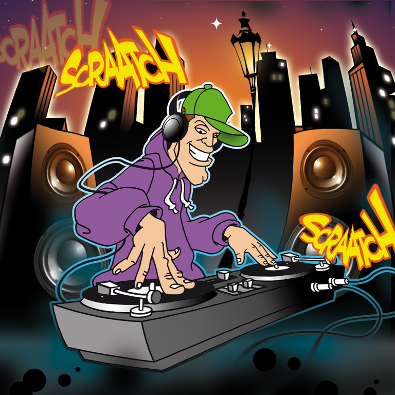 Syndrom Art » Illustration » Dj Scratch