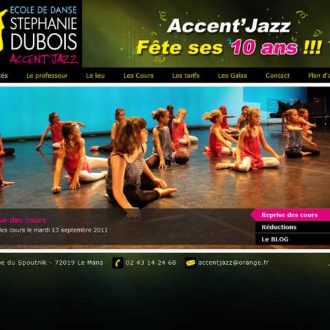 Stéphanie Dubois Accent’Jazz – Ecole de danse
