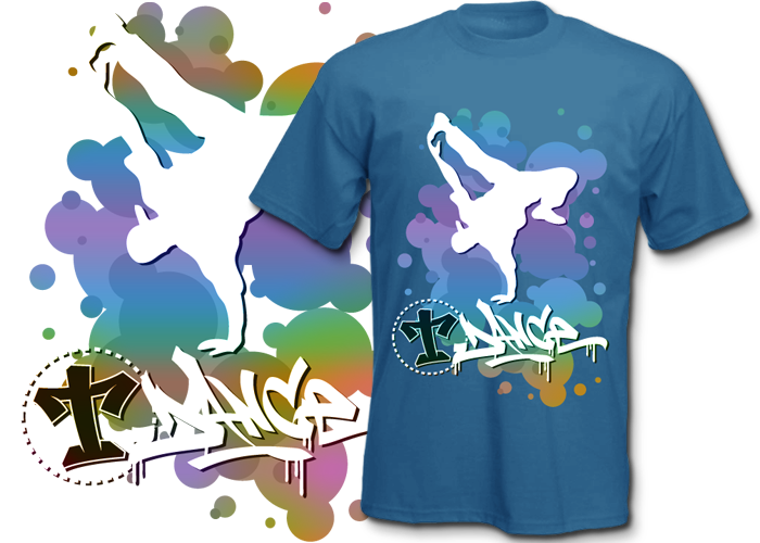 "T Dance" t-shirt design
