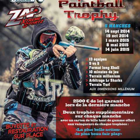 Affiche "Paintball Trophy"
