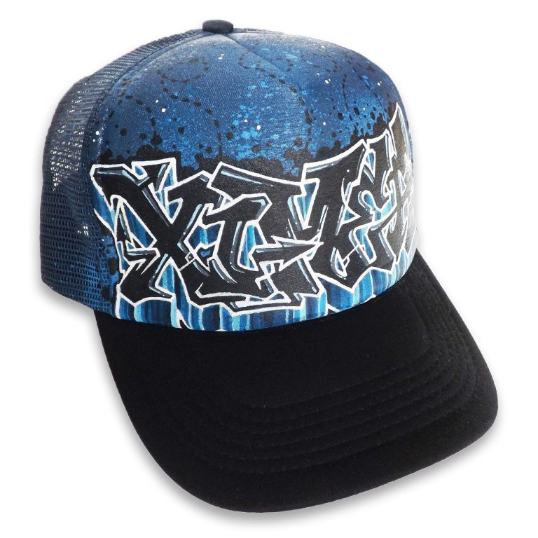 Syndrom Art » Customisation » Casquettes personnalisées style graffiti