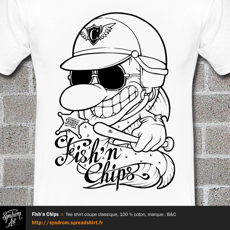 Fish-n-Chips-Tshirt-design