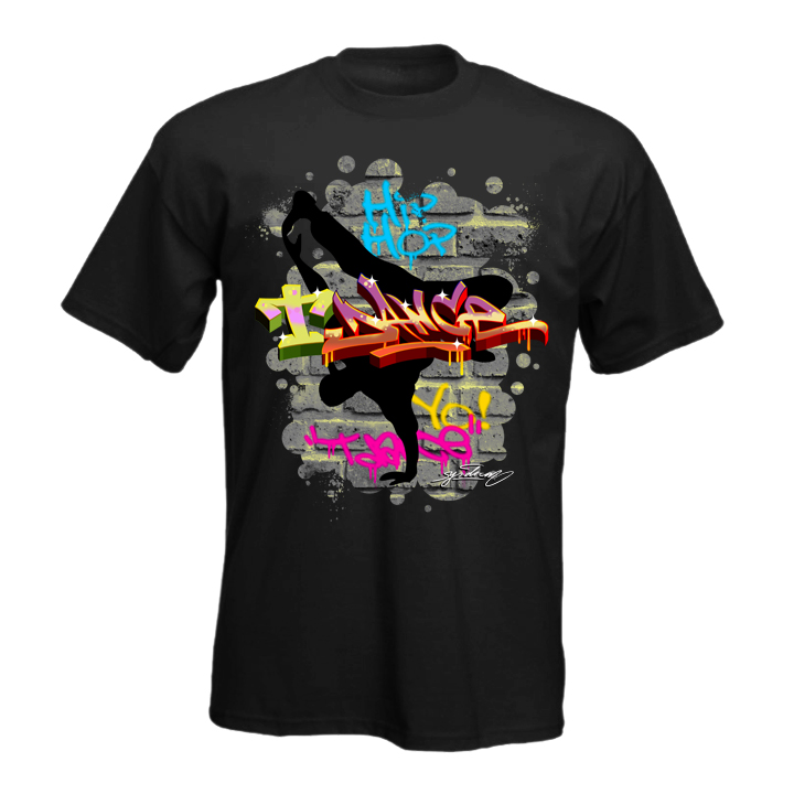 TDance-HipHop-Tshirt-design