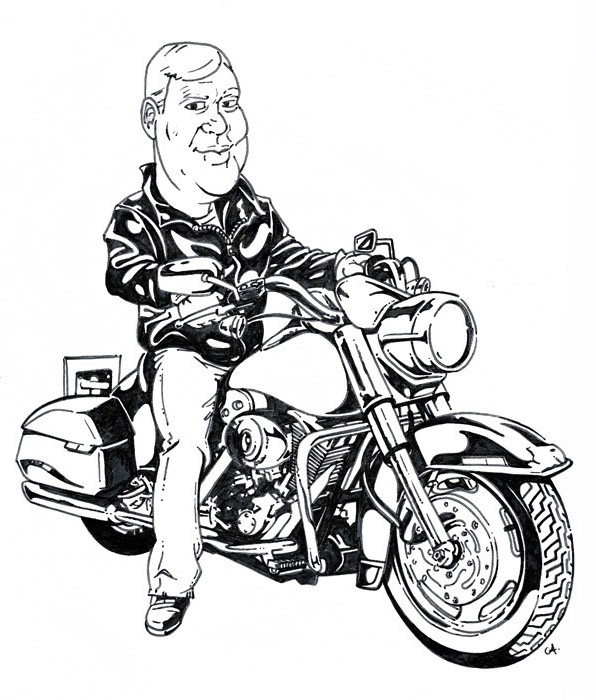 Brady Illustration caricature