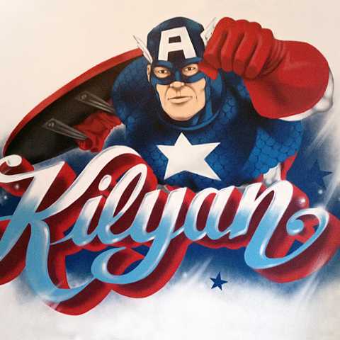 Captain America pour Kilyan
