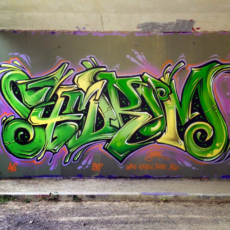 Graffiti à Caussade