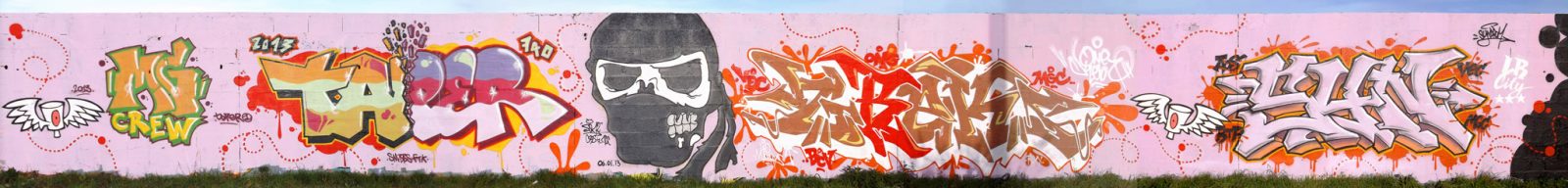 Graffiti à DBMA Aytré 2013