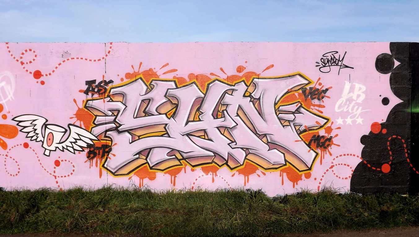 Graffiti à DBMA Aytré 2013