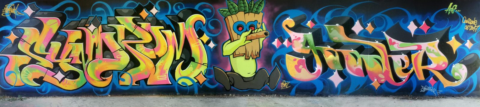 Graffiti à CAUSSADE