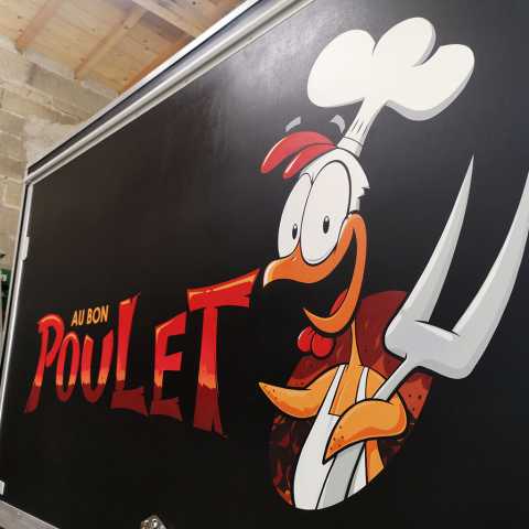 Remorque Food Truck “Au Bon Poulet”