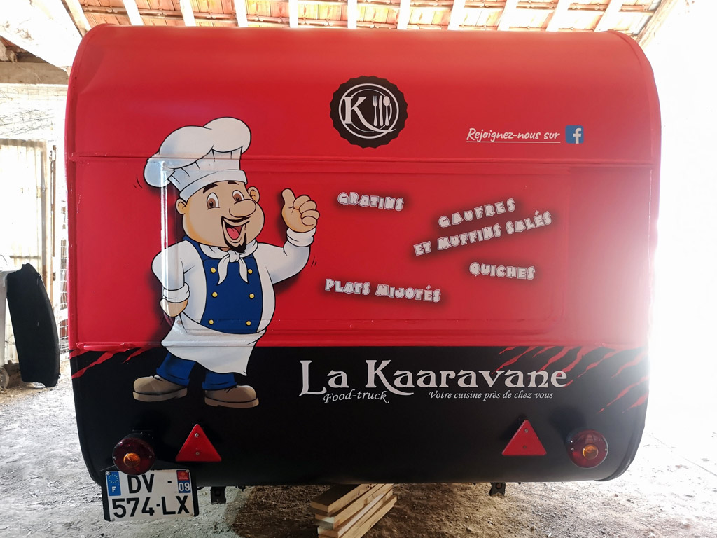 Caravane vintage Food-truck