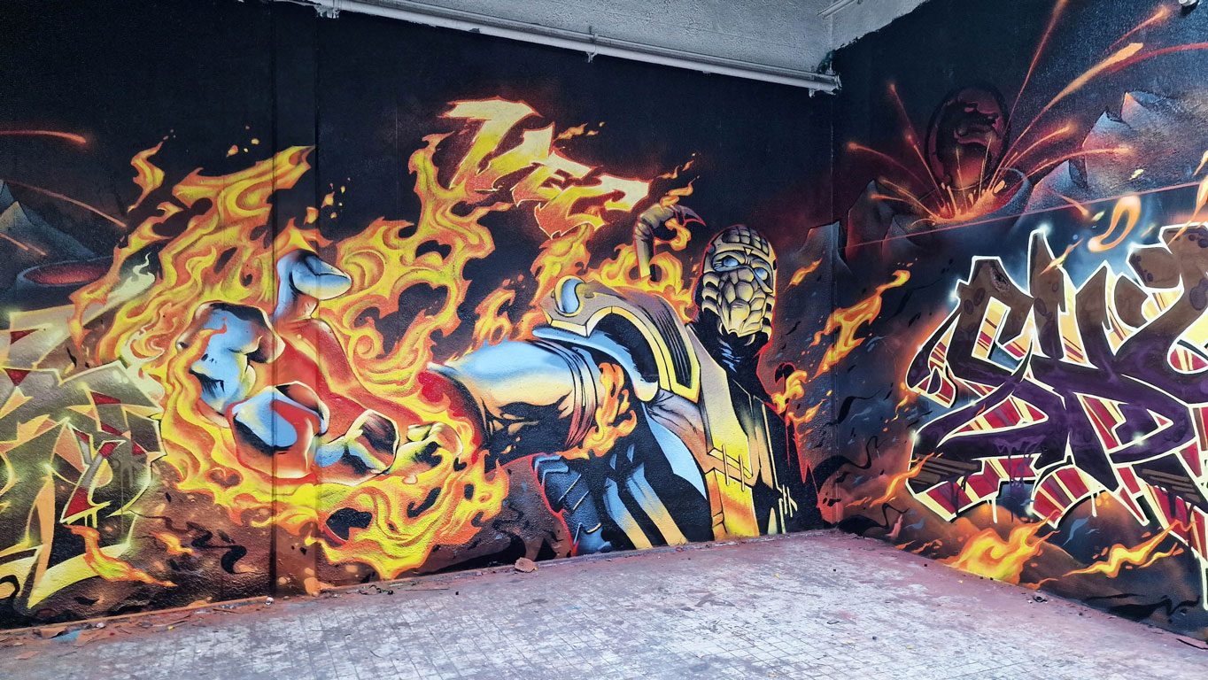 Graffiti jam à Périgueux