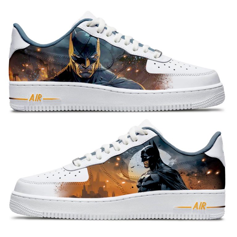 Projet de custom personnalisé "DC - Batman" sur Air Force 1