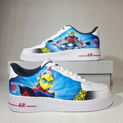 Air Force 1 custom Goldorak