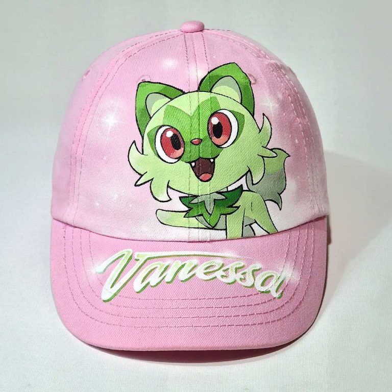 Casquette enfant personnalisée "POUSSACHA"