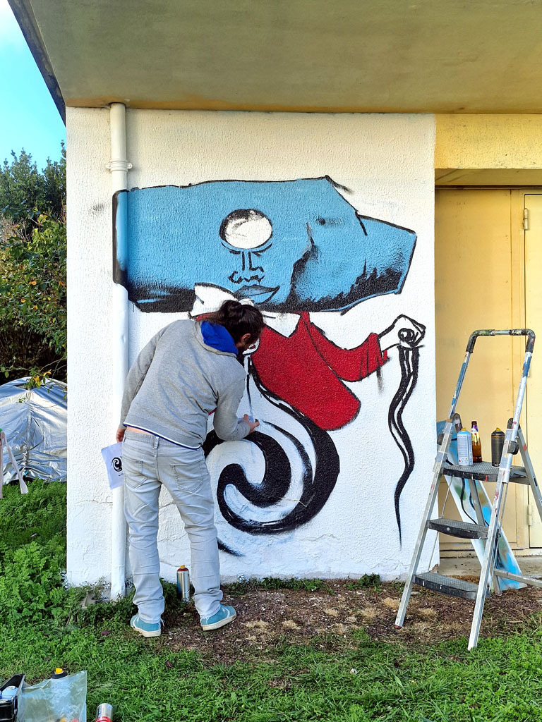 Cours particulier, initiation au street art