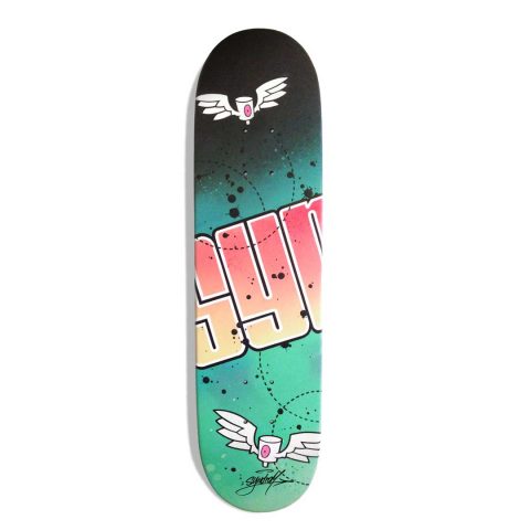 Skate custom réalisé unique sur demande