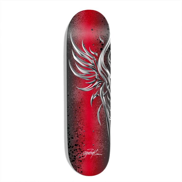 Skate custom réalisé unique sur demande