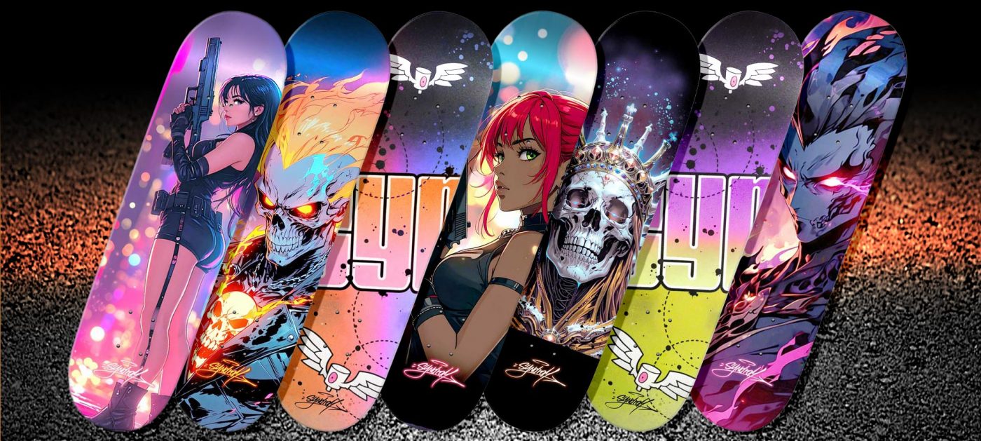 Skateboards custom et personnalisées