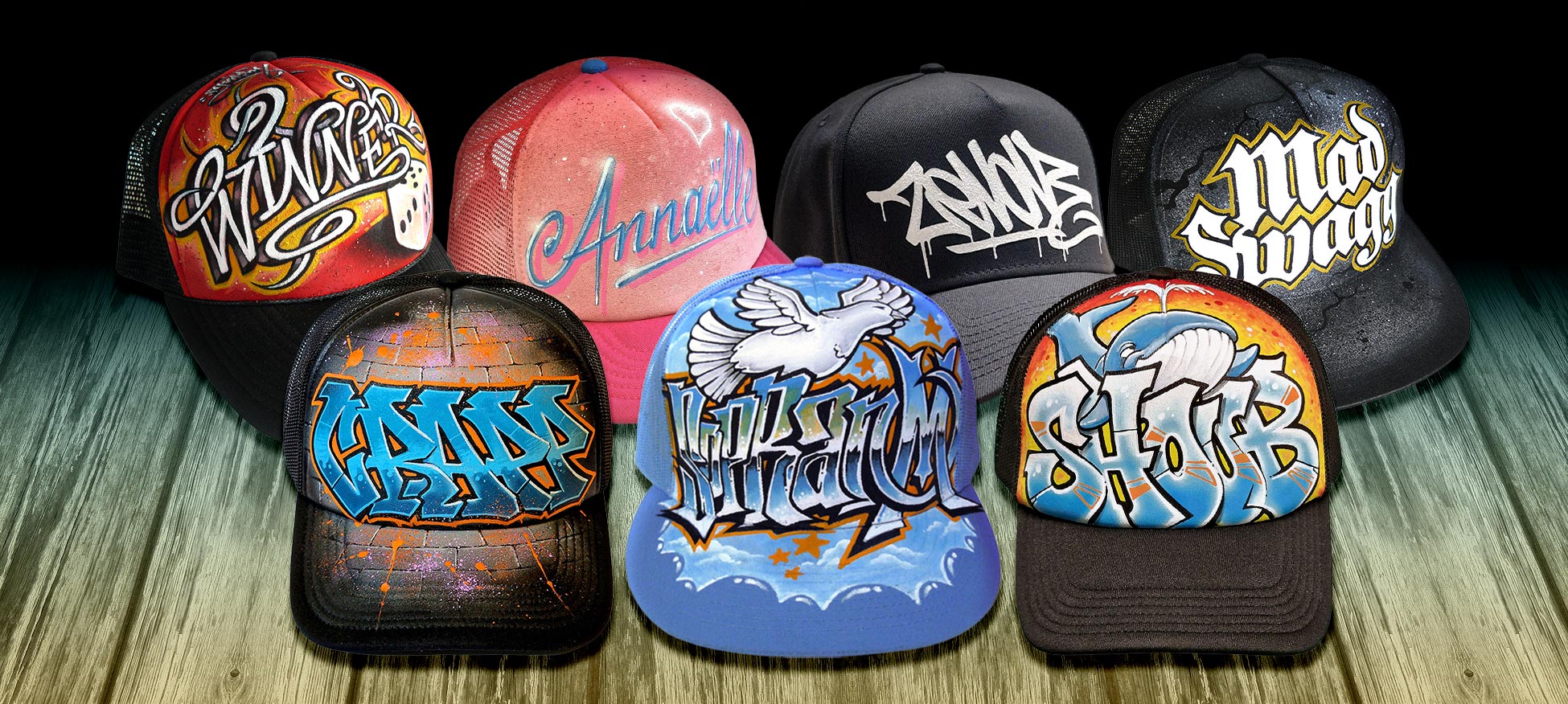 Casquettes custom personnalisées