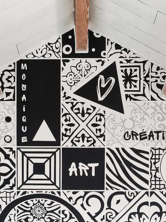 Fresque d'intérieur pour l'atelier de "Bernard'Ø l'Artiste"