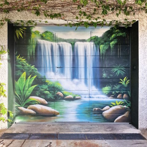 Déco « Cascade tropicale »