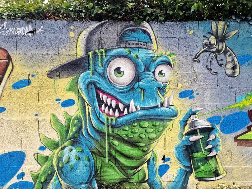 Session graff à Rochefort