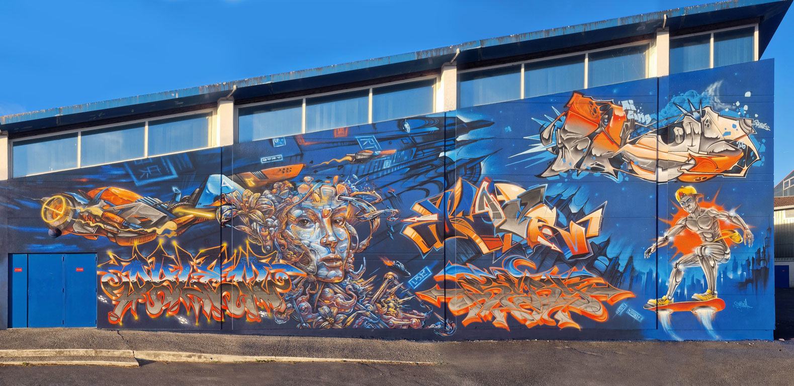 Graffiti jam du Festival des Cultures Urbaines de Saintes 2026