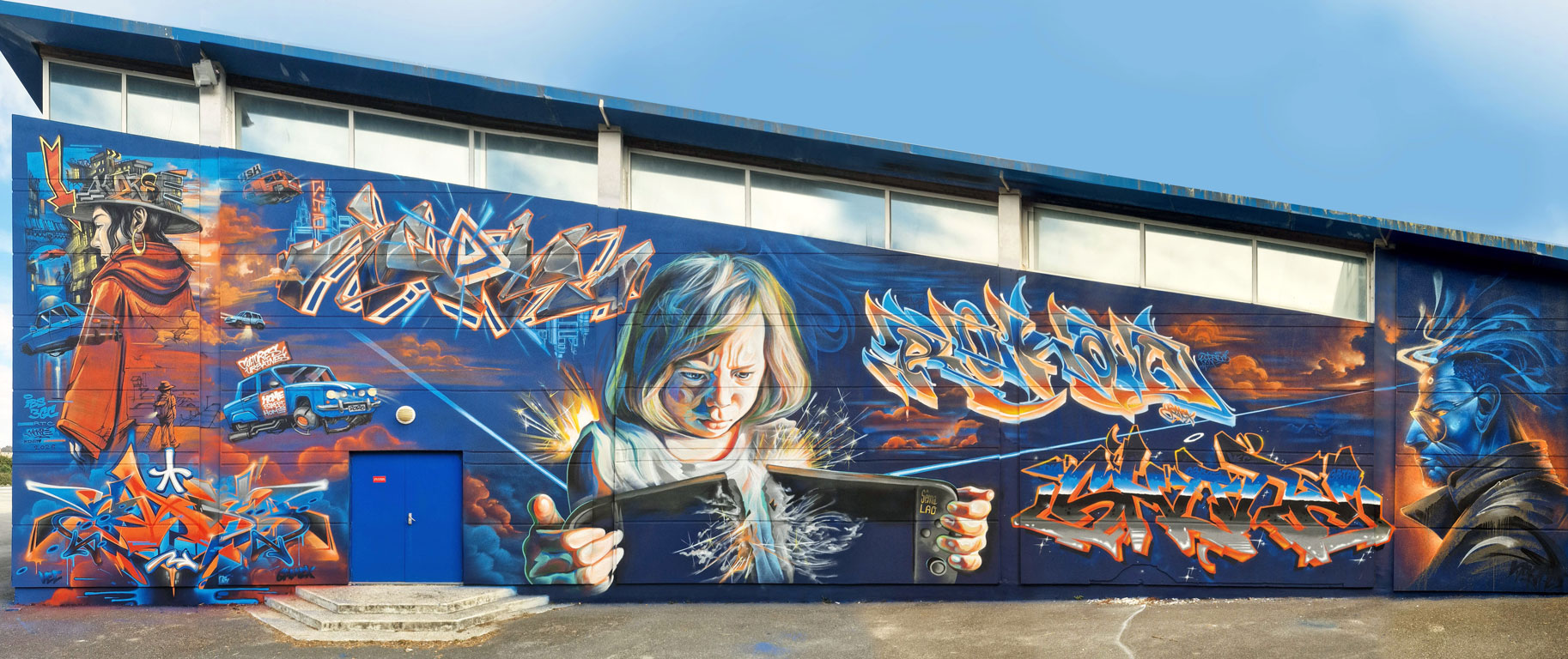 Graffiti jam du Festival des Cultures Urbaines de Saintes 2026