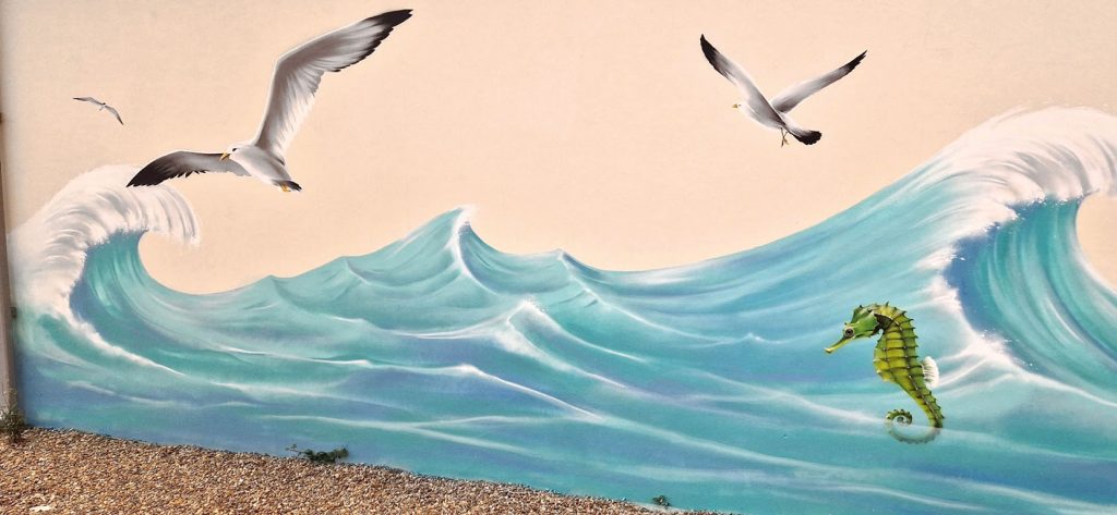 Fresque de l'Ecurie Marine