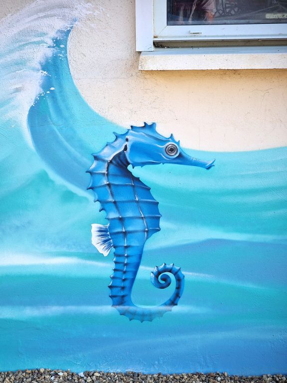 Fresque de l'Ecurie Marine
