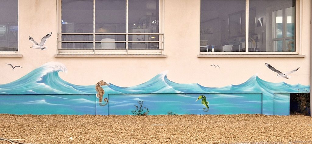Fresque de l'Ecurie Marine