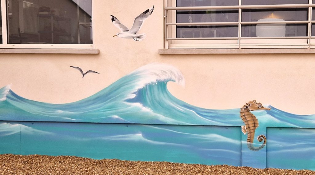Fresque de l'Ecurie Marine