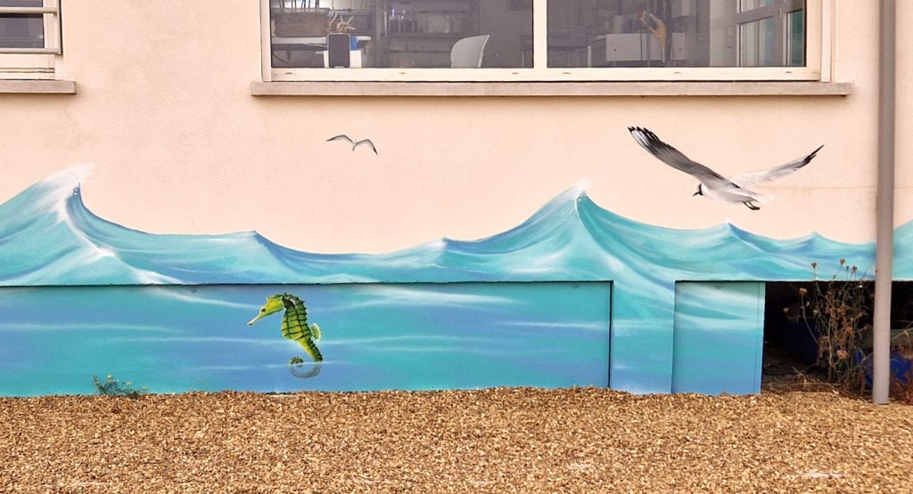 Fresque de l'Ecurie Marine