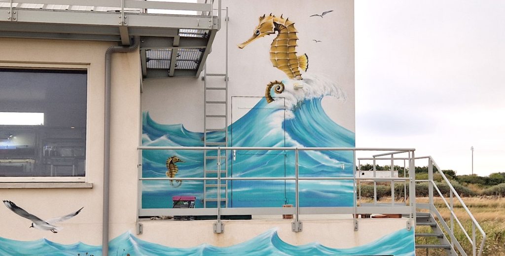 Fresque de l'Ecurie Marine