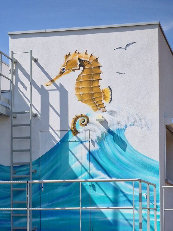 Fresque de l'Ecurie Marine