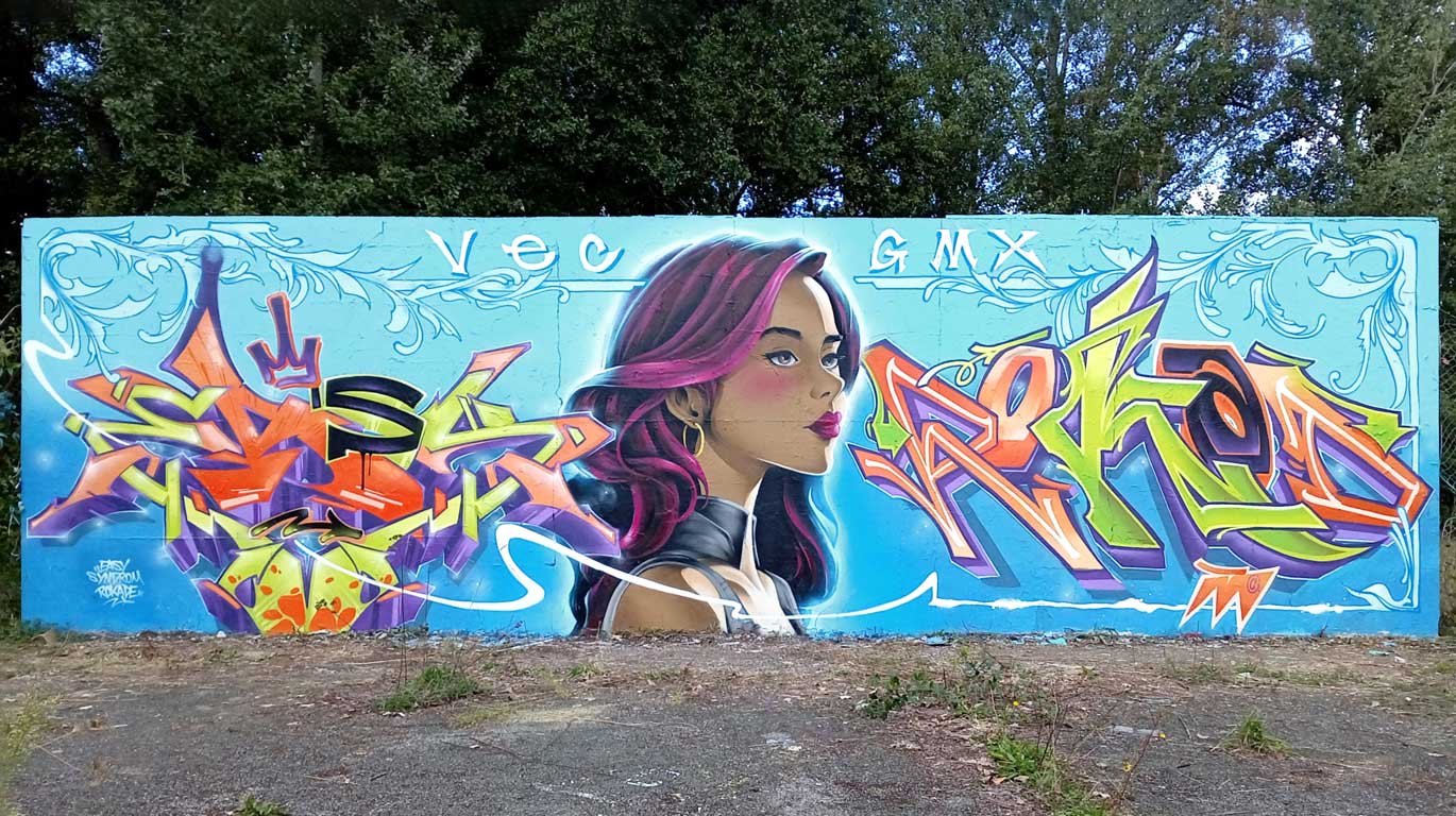 Graffiti avec EASY et ROKAD